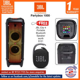 JBL PartyBox 1000 Powerful Bluetooth Party Speaker with Full Panel Light Effects