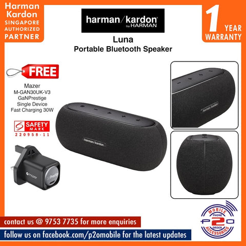 Harman Kardon Luna Portable Bluetooth Speaker