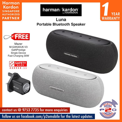 Harman Kardon Luna Portable Bluetooth Speaker