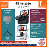 Insta360 GO 3S (128GB) Travel Kit Bundle / Insta360 GO3S (128GB) Travel Kit Bundle