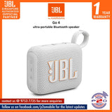 JBL GO 4 (JBL Go4) Ultra-Portable Bluetooth Speaker