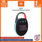 JBL Clip 5 (JBL Clip5) Ultra-Portable Bluetooth Speaker