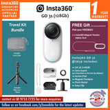 Insta360 GO 3S (128GB) Travel Kit Bundle / Insta360 GO3S (128GB) Travel Kit Bundle
