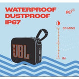 JBL GO 4 (JBL Go4) Ultra-Portable Bluetooth Speaker