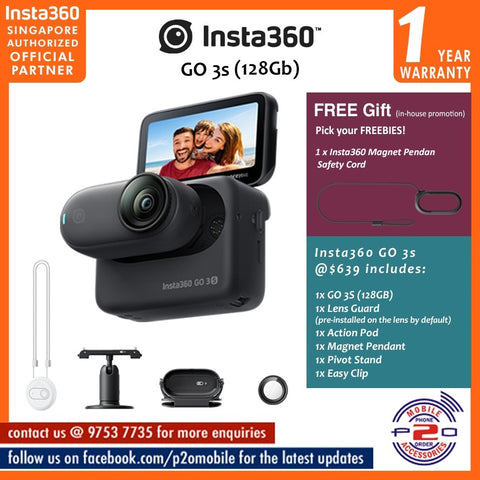 Insta360 GO 3S - 128GB / Insta360 GO3S - 128GB