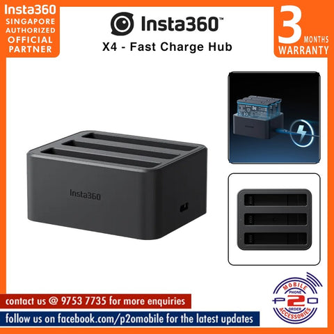 Insta360 X4 Fast Charge Hub (CINSBBMJ)