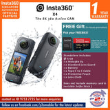 Insta360 X4 8K30fps 360 Action Camera
