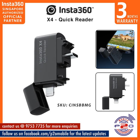 Insta360 X4 Quick Reader (CINSBBMG)