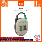 JBL Clip 5 (JBL Clip5) Ultra-Portable Bluetooth Speaker