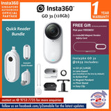 Insta360 GO 3S (128GB) Quick Reader Bundle / Insta360 GO3S (128GB) Quick Reader Bundle