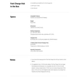 Insta360 Ace/Ace Pro Fast Charge Hub