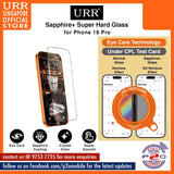 URR Sapphire+ Super Hard Glass for iPhone 18 Pro Max / 18 Pro