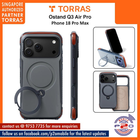 Torras Ostand Q3 Air Pro for iPhone 18 Pro Max / 18 Pro