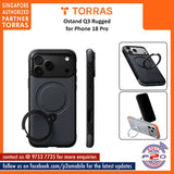 Torras Ostand Q3 Rugged for iPhone 18 Pro Max / 18 Pro