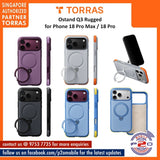 Torras Ostand Q3 Rugged for iPhone 18 Pro Max / 18 Pro