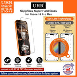 URR Sapphire+ Super Hard Glass for iPhone 18 Pro Max / 18 Pro