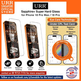 URR Sapphire+ Super Hard Glass for iPhone 18 Pro Max / 18 Pro