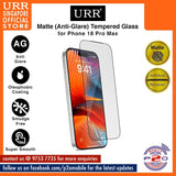 URR MATTE (Anti-Glare) 2.5D Full Tempered Glass for iPhone 18 Pro Max / 18 Pro